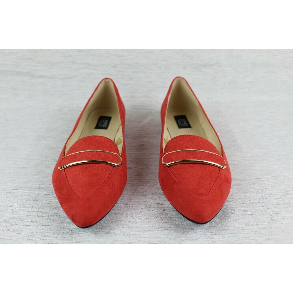 Jones New York signature shoes, Orange Flat Shoes, Size 7